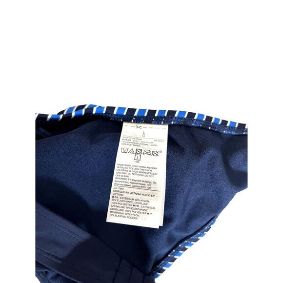 GapBody Navy Blue Striped Bikini Top - Picture 7 of 8